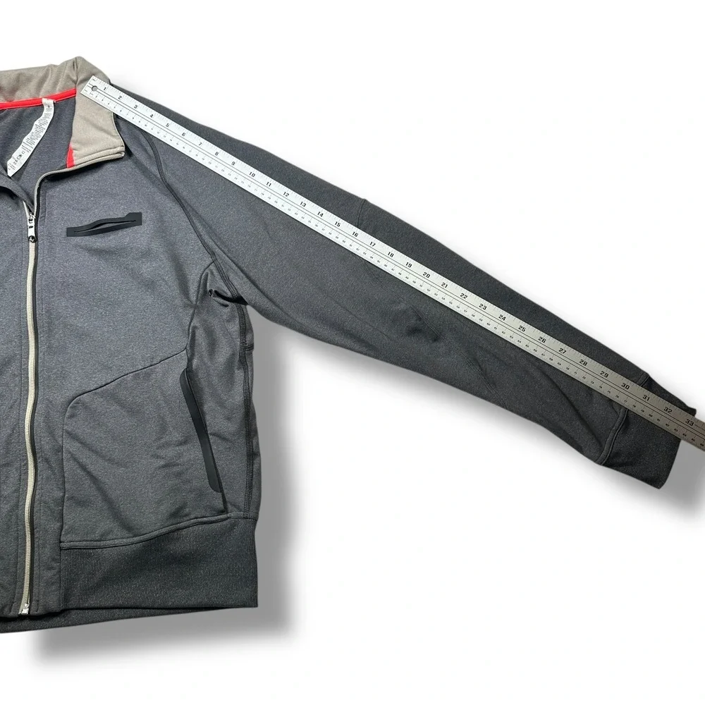 Lululemon Full Zip Jacket Size Men's M Performance Training Track - Picture 7 of 7
